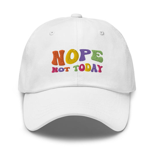 Nope not today Dad hat