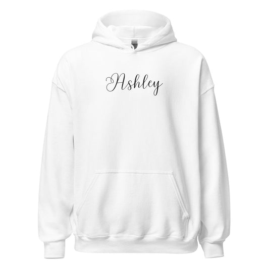 Custom embroidered Ashley hoodie